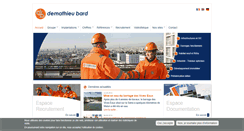 Desktop Screenshot of demathieu-bard.fr